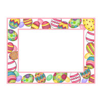 Border Eggs Easter Free Clipart HD