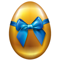 Egg Easter Gold Free Download PNG HQ