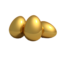 Egg Easter Gold Photos Free PNG HQ