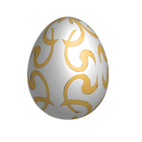Egg Easter Gold Picture PNG Free Photo