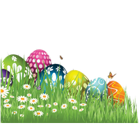 Egg Grass Easter Picture PNG File HD