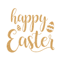 Logo Easter Word Happy Free Clipart HD