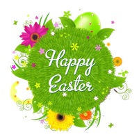 Logo Easter Word Happy PNG Image High Quality