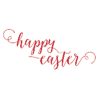 Logo Easter Word Happy Free HQ Image