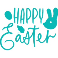 Text Easter Happy Free Transparent Image HD