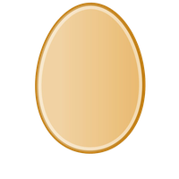 Orange Egg Easter PNG Image High Quality