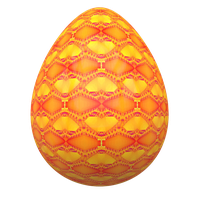 Orange Egg Easter Photos Free Transparent Image HQ