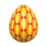 Orange Egg Easter PNG Download Free