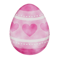 Pink Egg Easter PNG File HD