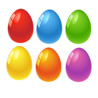 Plain Easter Egg Colorful HD Image Free