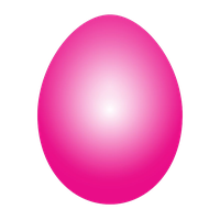 Pink Plain Easter Egg HD Image Free