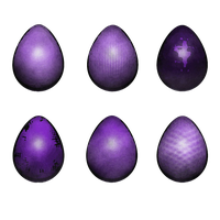 Purple Plain Easter Egg Photos
