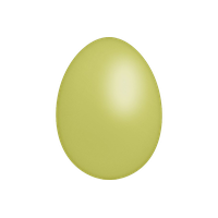 Plain Pic Easter Egg Yellow