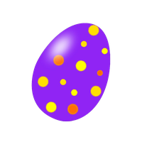 Purple Egg Easter HQ Image Free