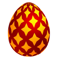 Egg Easter Red Free Transparent Image HQ