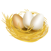 Egg White Easter HQ Image Free