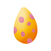 Egg Easter Yellow Free Clipart HD