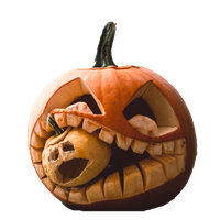 Jack-O-Lantern Halloween PNG Free Photo