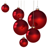 Christmas Red Bauble Free Photo