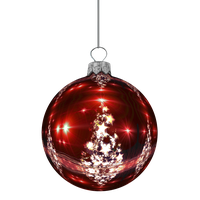 Photos Christmas Red Bauble HQ Image Free