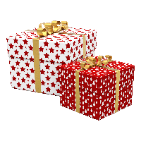 Gift Christmas Red Free Transparent Image HQ