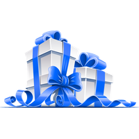 Blue Gift HQ Image Free