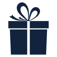 Blue Vector Gift Free Photo