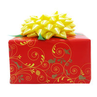 Birthday Red Present PNG Free Photo