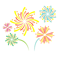 Fireworks Vector Spiral Colorful Free Photo