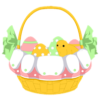 Basket Egg Vector Easter Download HQ