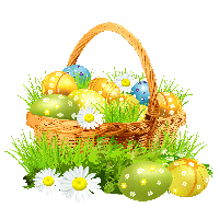 Basket Egg Easter Picture Free Download PNG HQ