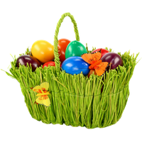 Basket Egg Easter PNG Image High Quality