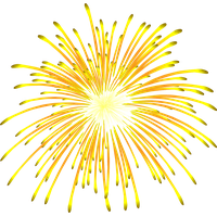 Fireworks Gold Free Clipart HQ