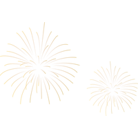 Fireworks Gold PNG Image High Quality
