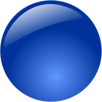 Blue Button PNG Image High Quality