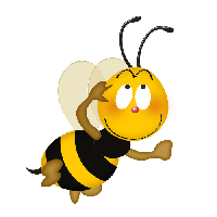 Honey Vector Yellow Bee PNG Image High Quality