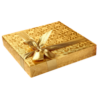 Gift Gold Bow Free Download Image