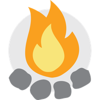 Lohri Logo Fire Symbol For Happy Games