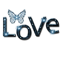 Text Love PNG Free Photo