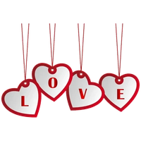 Word Love Text Free Clipart HQ