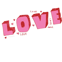 Word Love Text Free HD Image