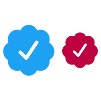Badge Twitter Verified Free Clipart HD