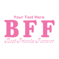 Word Bff PNG Download Free