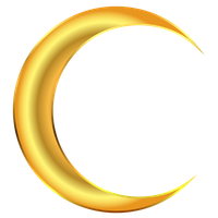 Golden Crescent Photos Moon Free Download Image