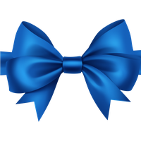 Blue Bow Download Free Image