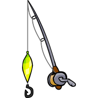 Pole Vector Rod Fishing PNG Download Free