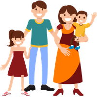 Vector Family Happy PNG Image High Quality