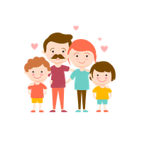 Vector Family Happy Free Download PNG HQ