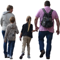 Images Walking Family PNG Download Free