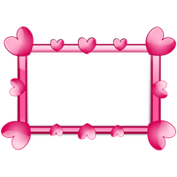 Pink Valentines Border Day Download Free Image